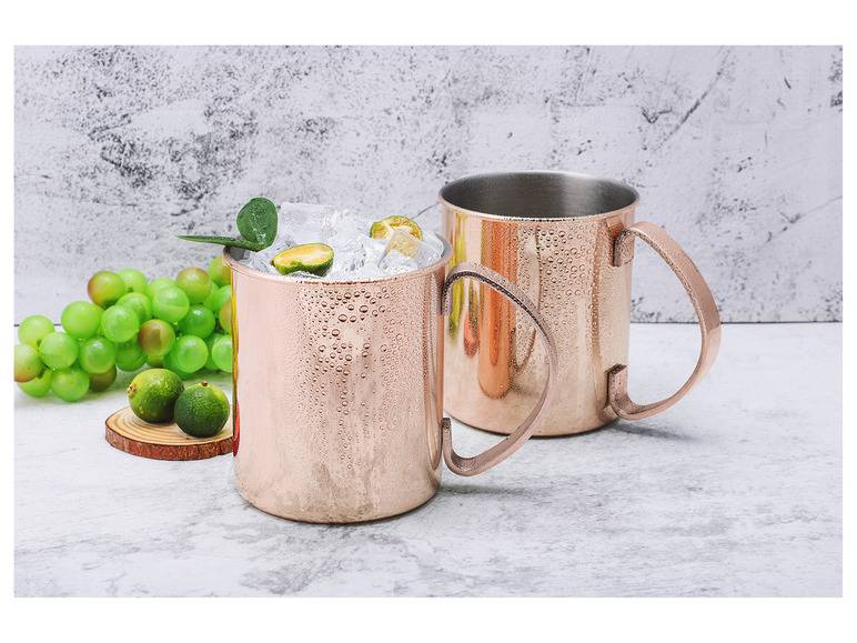 ECHTWERK Moscow Mule Becher Set aus Edelstahl Begrenztes Angebot