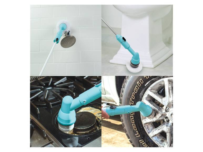 Genius Reinigungsbürste Turbo Scrub Pro, 6-tlg Begrenzte Freigabe