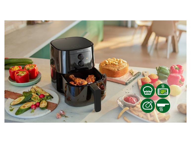 PHILIPS Essential Airfryer Compact »HD9200/90«, 1400 W Neueste Stile