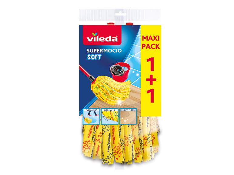 Vileda Supermocio 2er Ersatzkopf Discount Store für neue Produkte