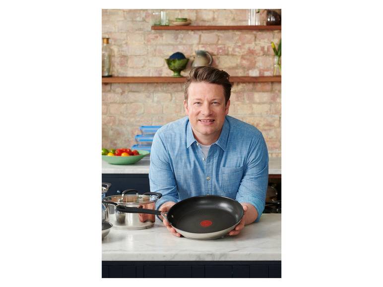 Jamie Oliver by Tefal Edelstahl-Bratpfanne Ø 28 cm 50% Rabatt für begrenzte Zeit
