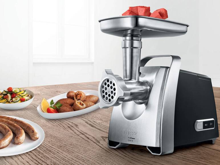 BOSCH Fleischwolf, ProPower MFW68640, 2200 W Begrenztes Angebot