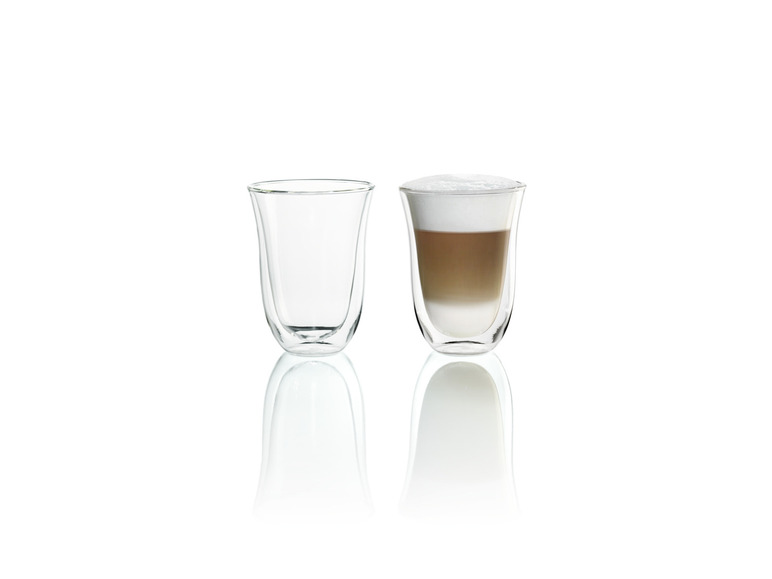 Delonghi Latte Macchiato Gläser, 220 ml, 2er Set Saisonale Angebote