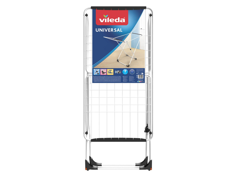 Vileda Wäscheständer »Universal«, 18 m Trockenlänge, mit Rollen Kostenlose Rückgabe