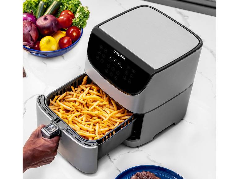 Cosori Heißluftfritteuse CP158-AF, 5,5 l, 11 Programme 50% Rabatt für begrenzte Zeit