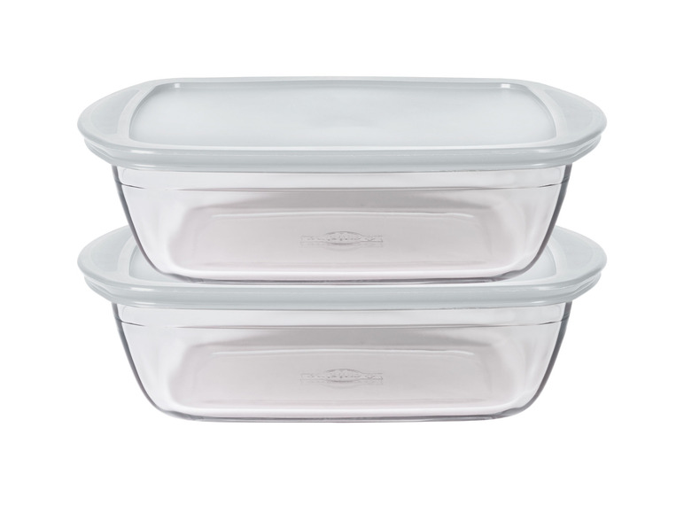 Pyrex® Daily Frischhaltedosen rechteckig, 2er Set, aus Borosilikatglas Verkauf