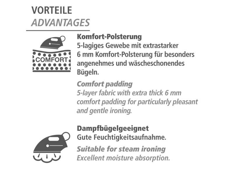 Wenko Bügeldecke »Air Comfort« Blitzbügler, dampfbügelgeeignet Großer Ausverkauf