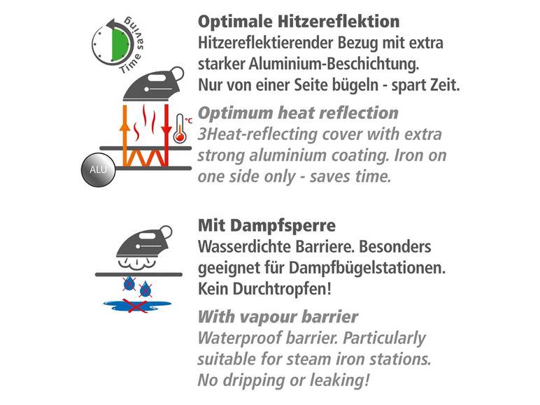 Wenko Bügeldecke »Air Comfort« Blitzbügler, dampfbügelgeeignet Großer Ausverkauf
