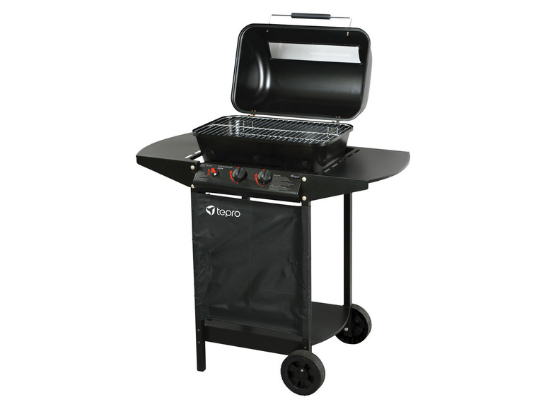 tepro Lavasteingasgrill »Irvine«, 5,4 kW, mit Piezo-Zündung Online Shopping