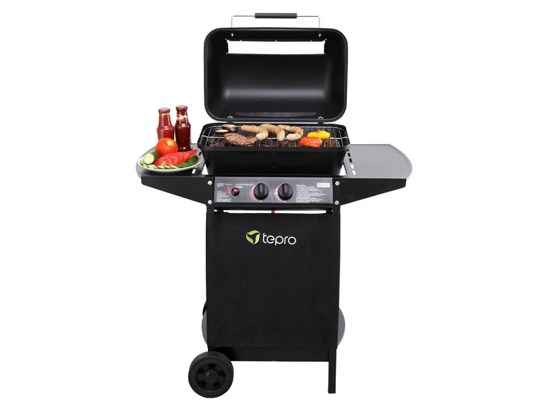 tepro Lavasteingasgrill »Irvine«, 5,4 kW, mit Piezo-Zündung Online Shopping