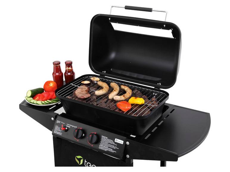 tepro Lavasteingasgrill »Irvine«, 5,4 kW, mit Piezo-Zündung Online Shopping