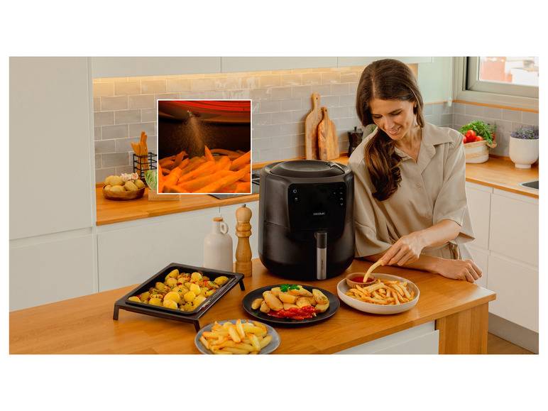 Cecotec Heißluftfritteuse Cecofry Rain »3300«, 1550 W Neueste Mode