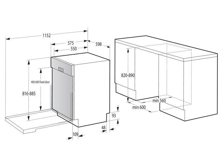 gorenje Geschirrspüler »GI642E90«, 13 Maßgedecke Bis zu 60% Rabatt