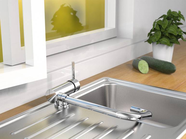 Eisl Küchenarmatur »FLEXO«, Wasserhahn Küche für Unterfenster-Montage Günstiger Verkauf