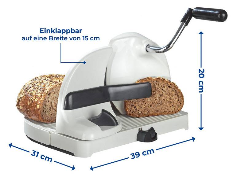 Wenko Brotschneidemaschine mit Handkurbel Kostenloser Versand