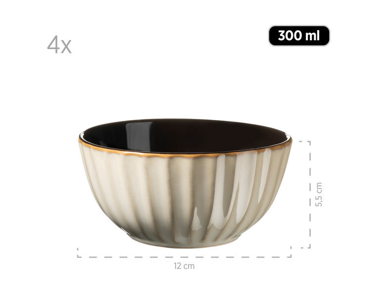 MÄSER Frühstücksset »Confino«, 12-teilig, aus Keramik Exklusivangebot
