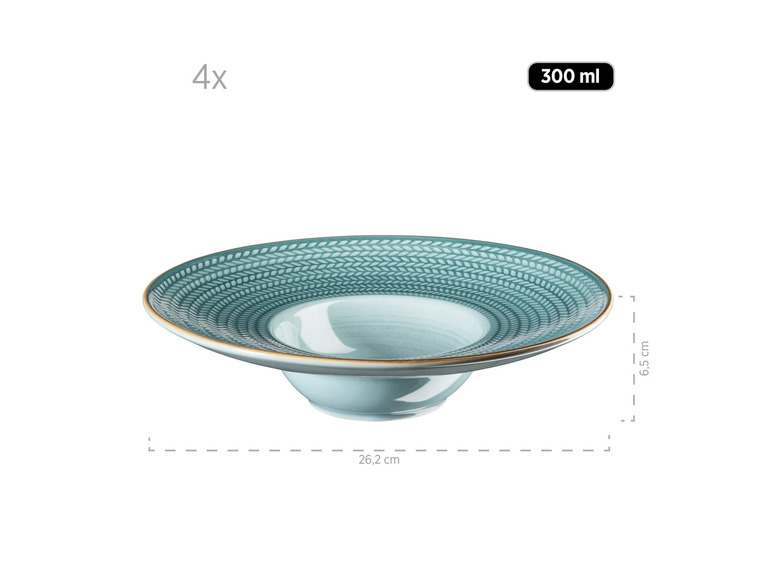 MÄSER Pastateller-Set »Prospero«, 4 Stück, handbemalt Top Angebot