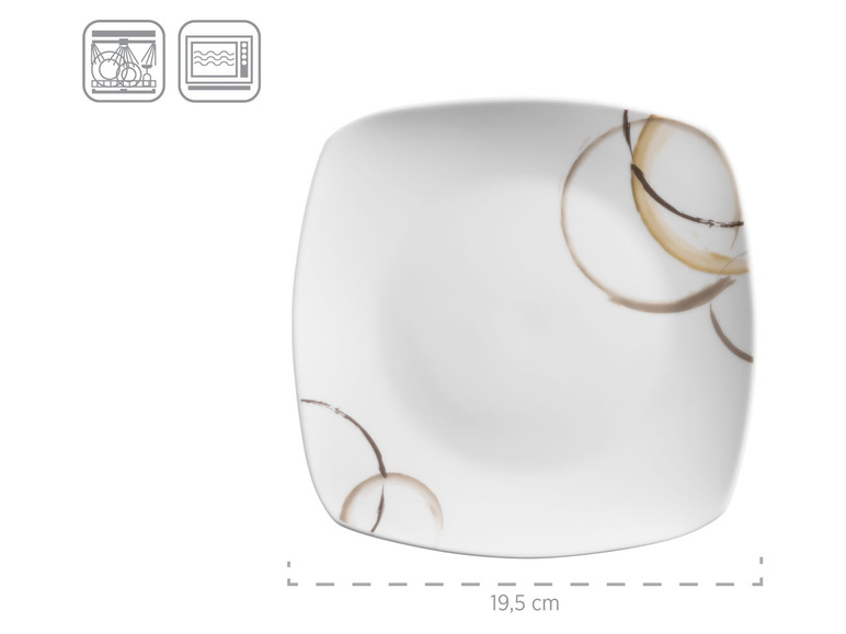 MÄSER Geschirr-Set »Nela«, beige/braun/weiß, 30-teilig Letzte 2 Tage