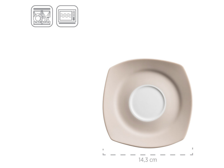 MÄSER Geschirr-Set »Nela«, beige/braun/weiß, 30-teilig Letzte 2 Tage