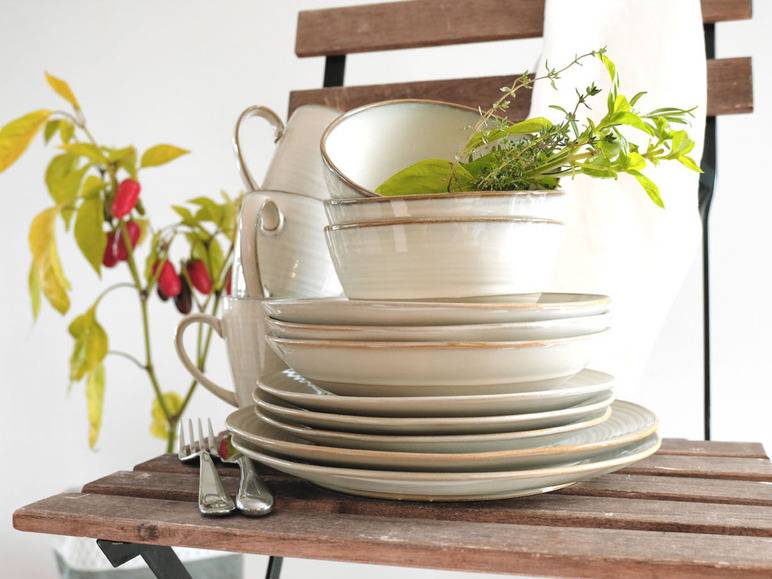MÄSER Frühstücks-Set-Serie »Nottingham«, 12-teilig, Beige 50% Rabatt für begrenzte Zeit