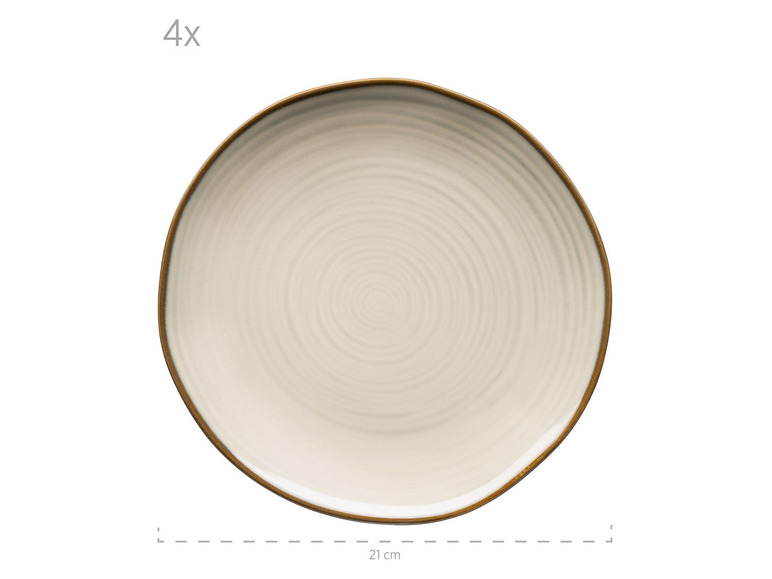 MÄSER Frühstücks-Set-Serie »Nottingham«, 12-teilig, Beige 50% Rabatt für begrenzte Zeit