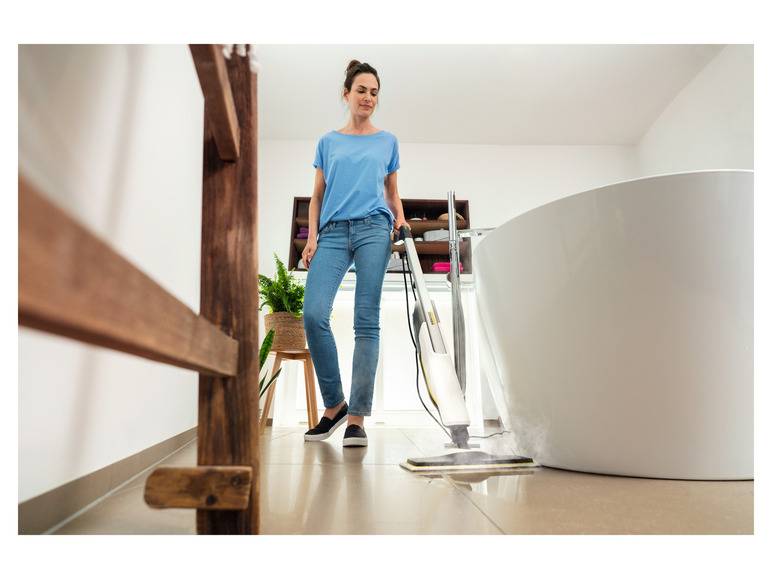 Kärcher Dampfreiniger »KST 2 Upright EasyFix«, mit Stoffbezügen Fabrikpreis