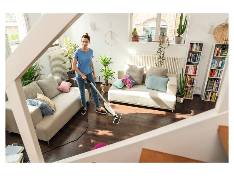 Kärcher Dampfreiniger »KST 2 Upright EasyFix«, mit Stoffbezügen Fabrikpreis
