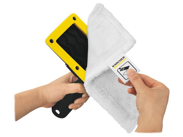 Kärcher Dampfreiniger »KST 2 Upright EasyFix«, mit Stoffbezügen Fabrikpreis