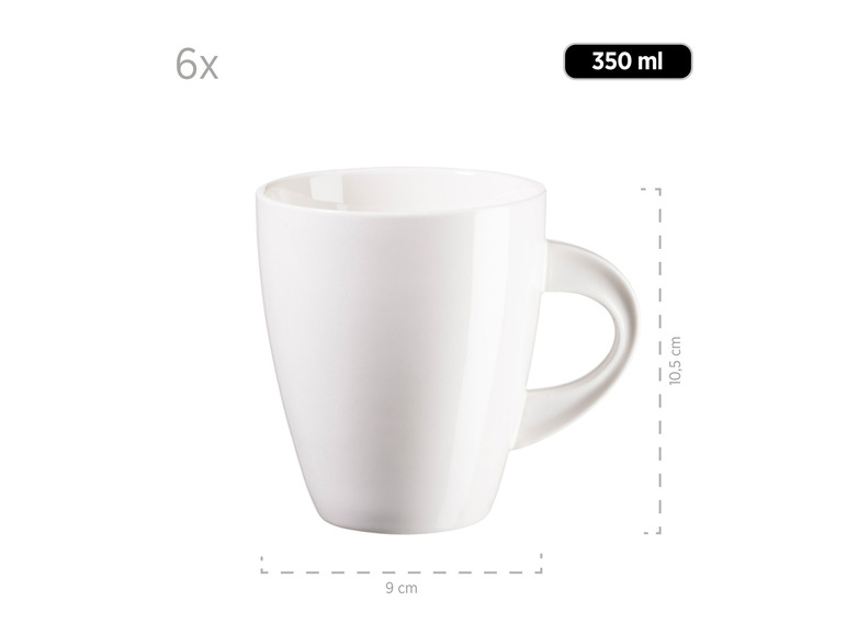 MÄSER Kaffeebecher-Set »La Musica«, 6-teilig, aus Porzellan Muttertagsangebot