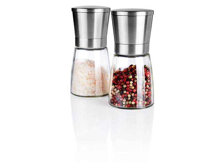 ERNESTO® Salz- und Pfeffermühle / Essig- und Öl-Spender, 2-teilig Versandkostenfrei