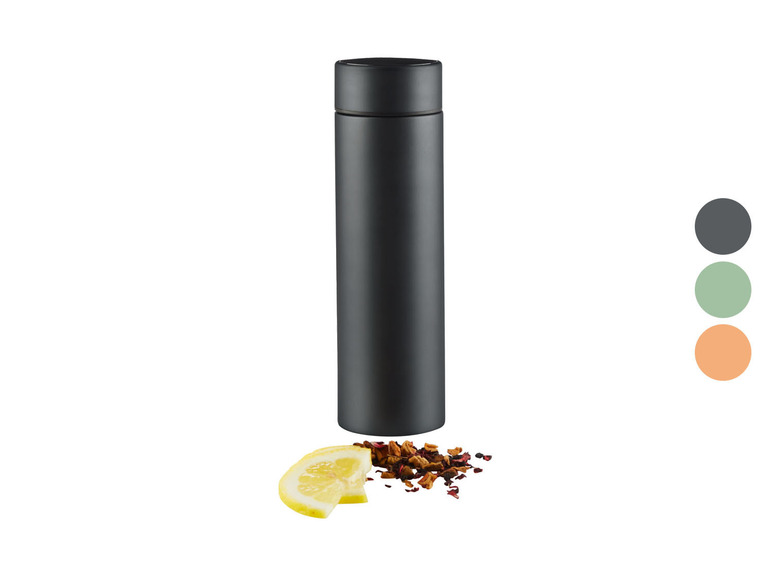 ERNESTO® Trinkflasche mit LED-Touchscreen, 450 ml Vatertagsangebot