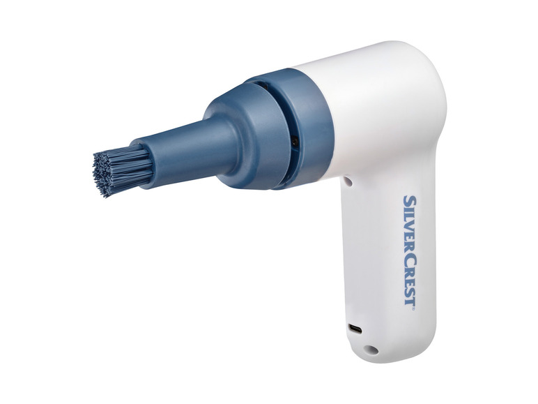 SILVERCREST® Elektrische Reinigungsbürste, 5-teilig, mit verschiedenen Aufsätzen Online Outlet