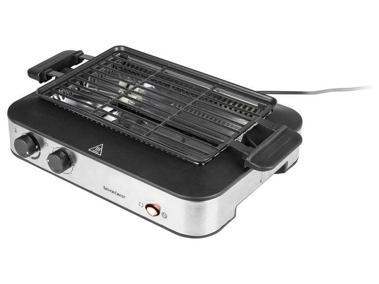 SILVERCREST® KITCHEN TOOLS Multifunktionsgrill SMEG 1600 A1, mit Kebabfunktion Große Rabatte
