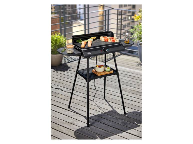 GRILLMEISTER Elektrogrill mit Stand SEGS 2200 B2, für innen und außen VIP-Rabatte