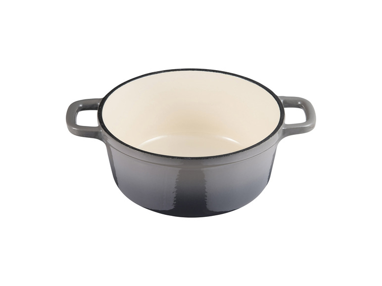 Masterpro Kasserolle, Gusseisen, mit Deckel, Ø 27 cm Letzte 2 Tage