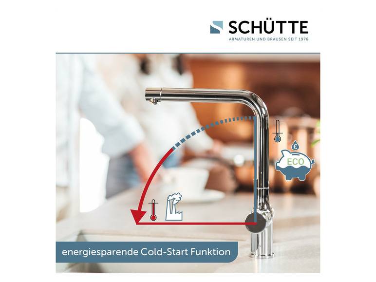 Schütte Küchenarmatur mit Filtersystem »Aquastar Pro«, mit 360° schwenkbarem Auslauf Bis zu 60% Rabatt