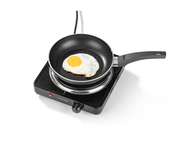 GOURMETmaxx Einzelkochplatte 1500 W schwarz Nur für heute