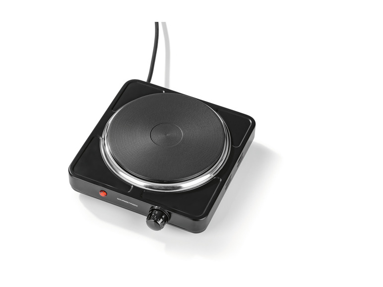 GOURMETmaxx Einzelkochplatte 1500 W schwarz Nur für heute