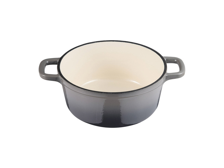 Masterpro Kasserolle, Gusseisen, mit Deckel, Ø22 cm Black Friday Preise