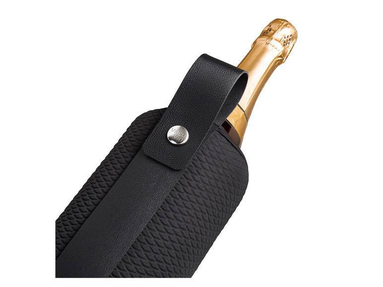 vacu vin Wein Set klassisch 4teilig + Weinkühler »Artico«, flexibel, schwarz Fabrikverkauf