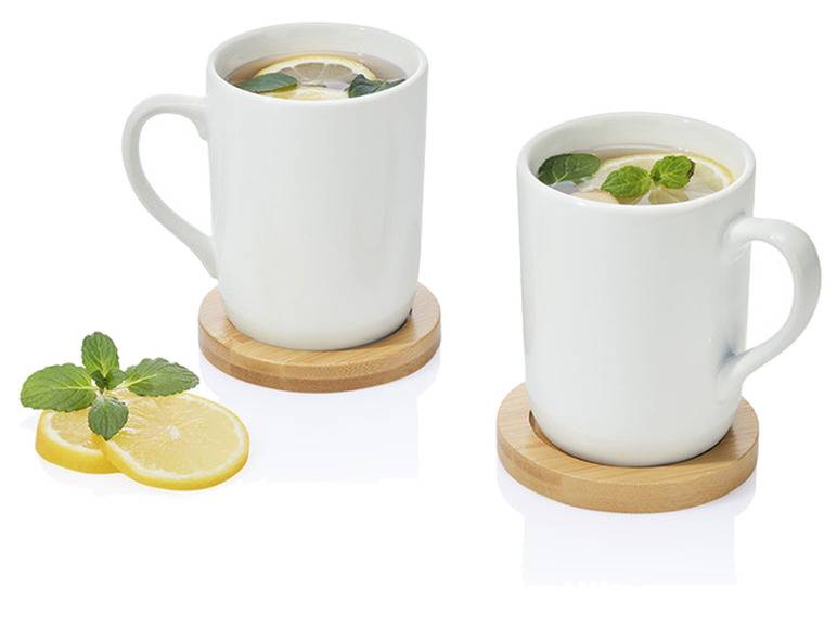 ERNESTO® Teekanne + 2er Set Tassen Räumungsverkauf