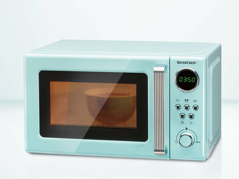 SILVERCREST® KITCHEN TOOLS Mikrowelle »SMWC 700 C1«, 17 l, 700 W türkis VIP-Rabatte