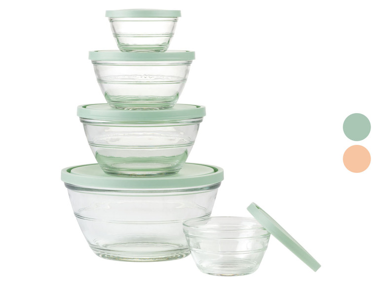ERNESTO® Glasschüssel-Set, 5 Stück Letzte 3 Tage