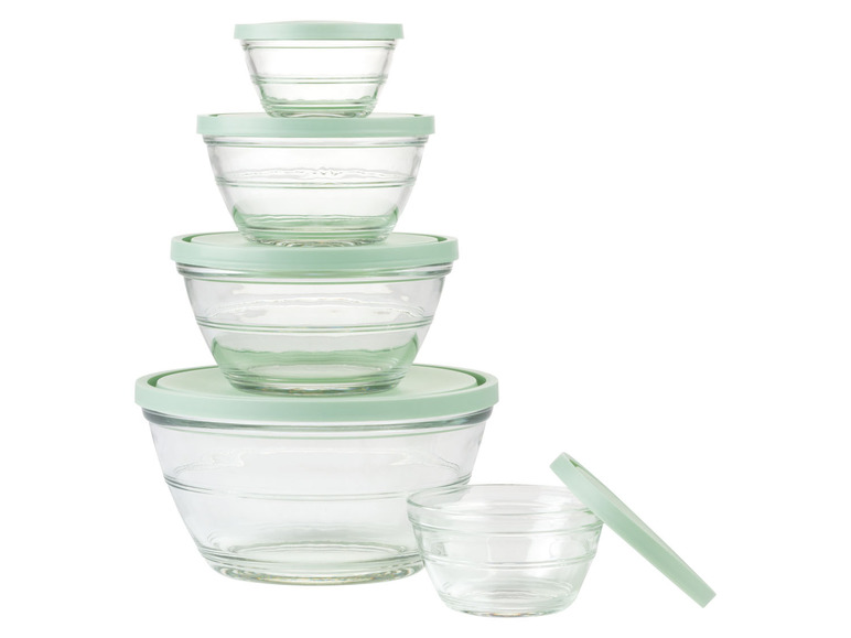 ERNESTO® Glasschüssel-Set, 5 Stück Letzte 3 Tage