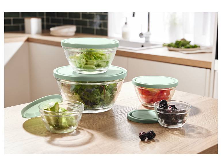 ERNESTO® Glasschüssel-Set, 5 Stück Letzte 3 Tage