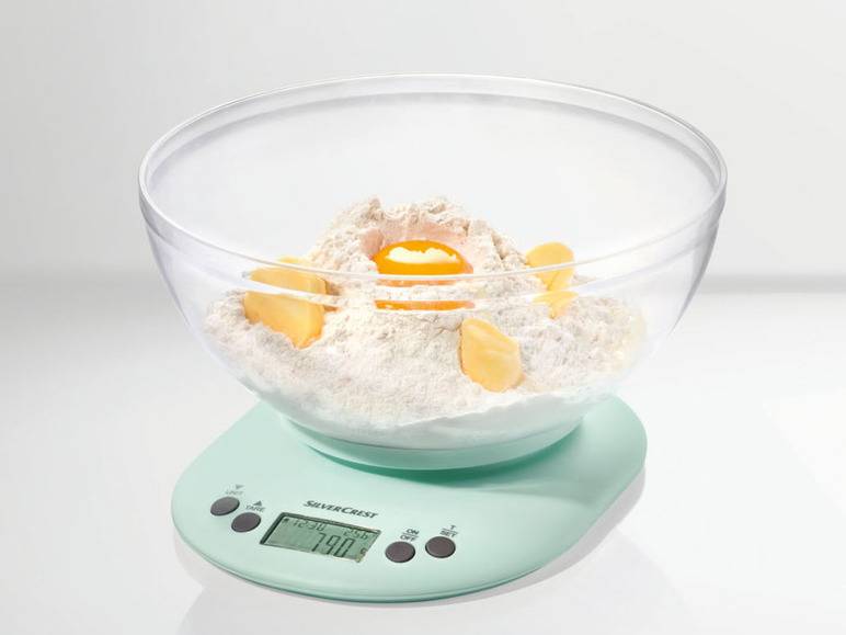SILVERCREST® KITCHEN TOOLS Küchenwaage, mit LC-Display Letzter Tag