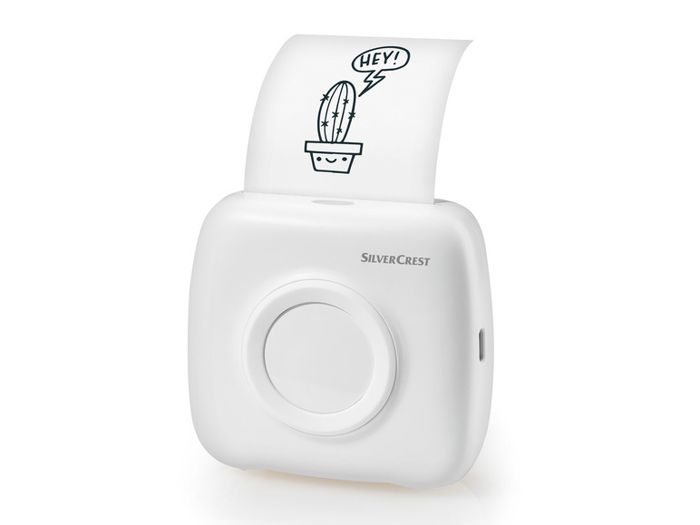 SILVERCREST® Mini Pocket Printer inklusive Papierrolle Begrenzt auf 3 Tage