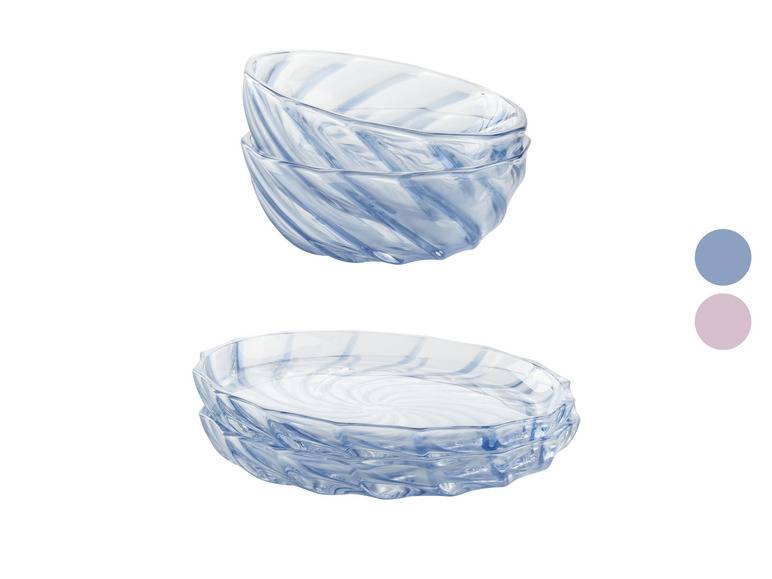 ERNESTO® Schale / Teller, 2er-Set, aus Glas Black Friday Preise