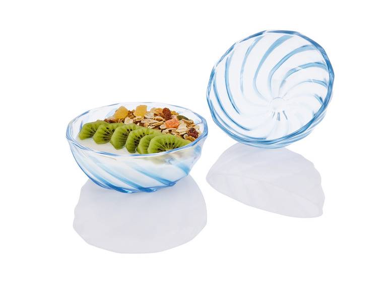 ERNESTO® Schale / Teller, 2er-Set, aus Glas Black Friday Preise