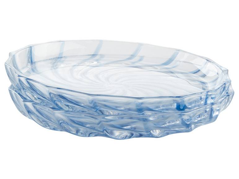 ERNESTO® Schale / Teller, 2er-Set, aus Glas Black Friday Preise